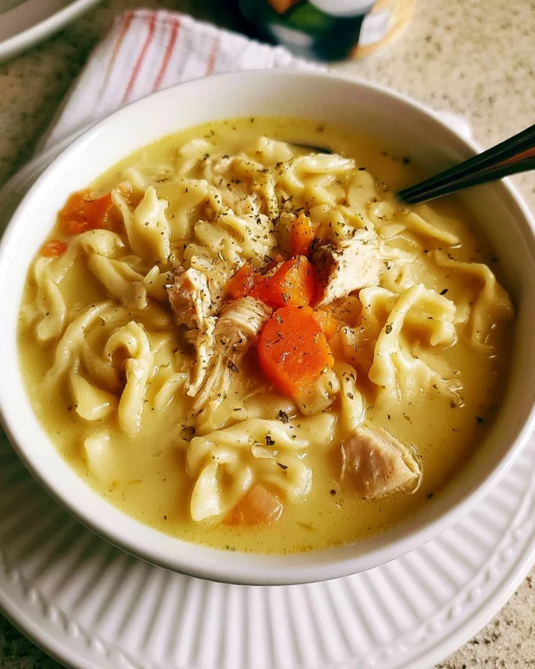 Homemade Chicken N Noodles inspired by Bob Evans recipe.