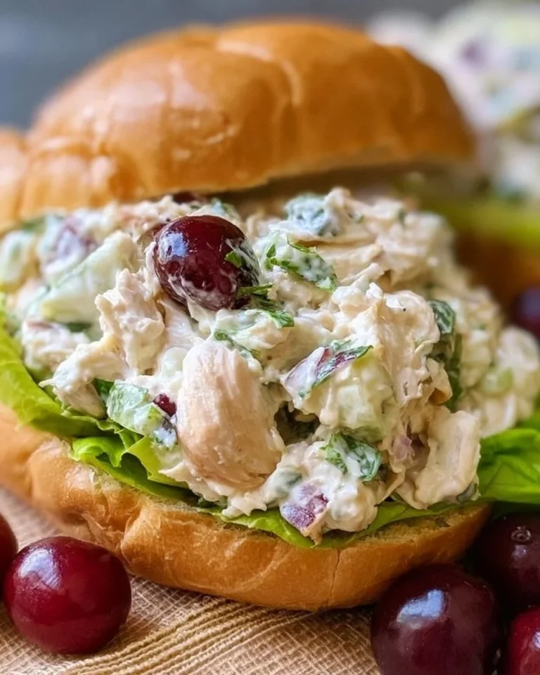 Quick 15-minute chicken salad with fresh ingredients and flavors