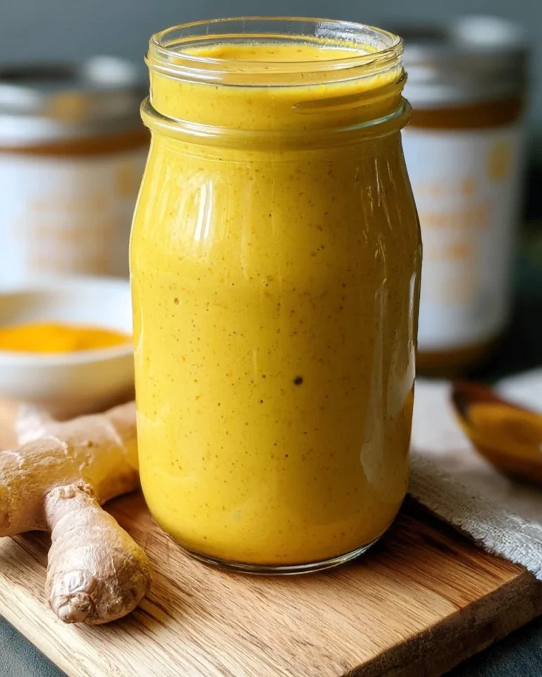 Homemade Ginger Turmeric Dressing inspired by Trader Joe's recipe