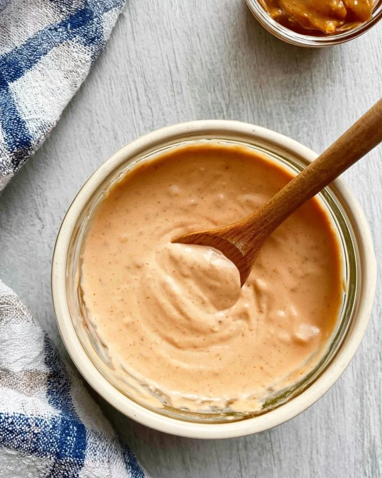 Homemade IN-N-OUT SAUCE copycat recipe for burgers and fries