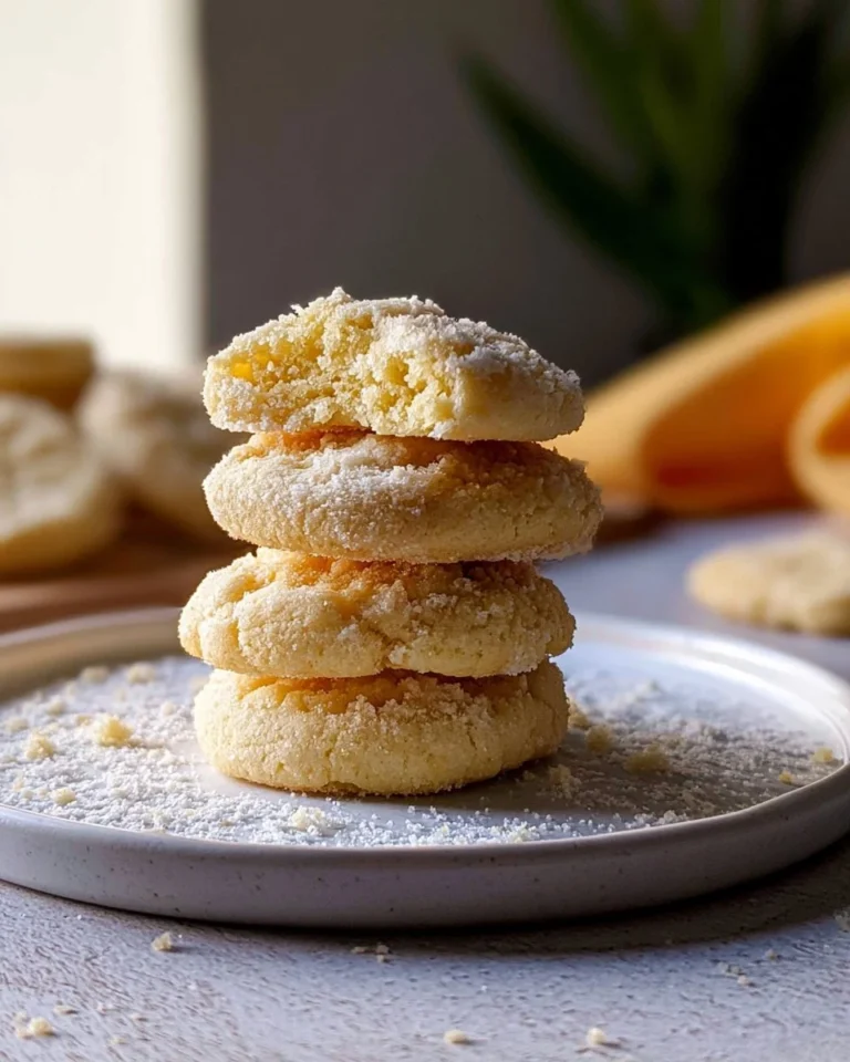 Delicious Kentucky Butter Cake Cookies inspired by Crumbl recipe