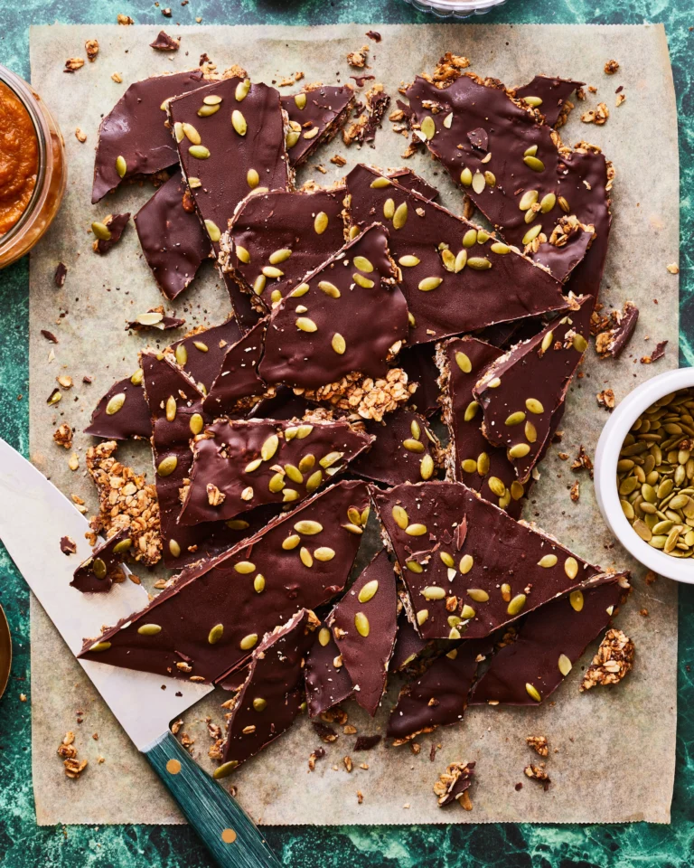 Homemade Pumpkin Granola Bark inspired by Trader Joe's recipe