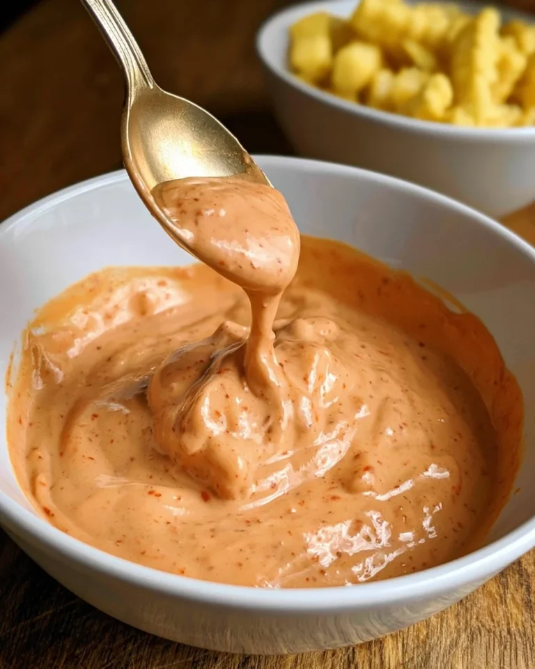 Homemade Zax Sauce inspired by Zaxby's recipe for dipping and drizzling.