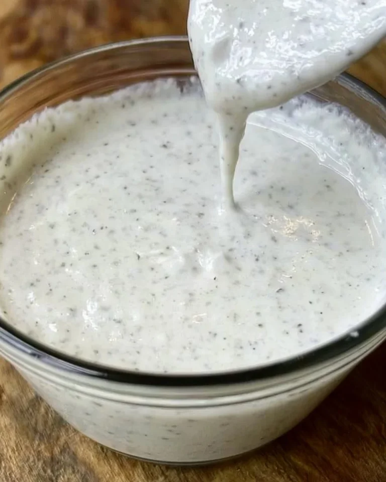 Delicious homemade Hidden Valley Ranch Dressing served in a bowl