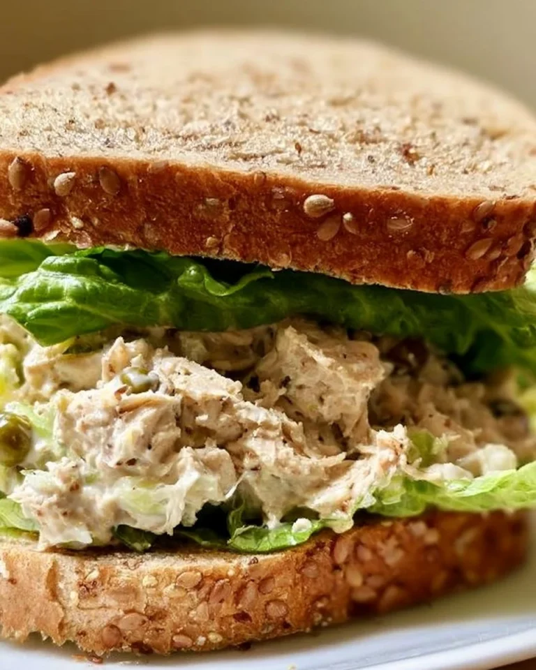 Bowl of Old Fashioned Southern Chicken Salad with fresh ingredients